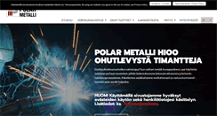 Desktop Screenshot of polarmetalli.fi